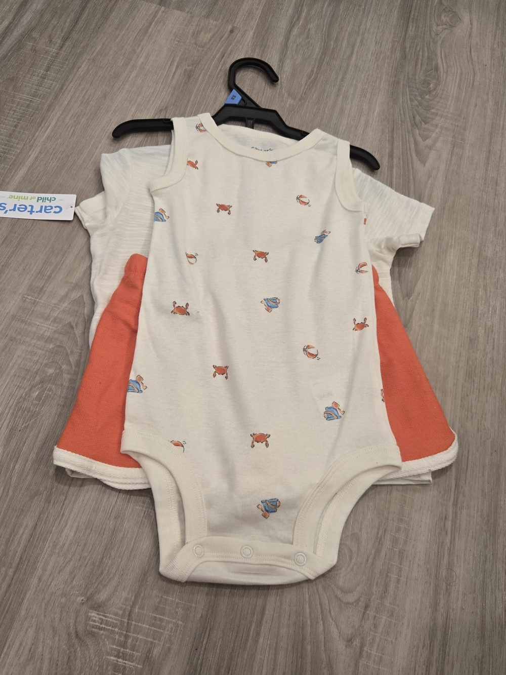 ☀️ Carter's Baby Boy 3-Piece Miami Beach Set NWT Multi Sizes 0-3M, 18M & 24M ☀️ - Picture 13 of 15